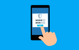 Free password login sign vector